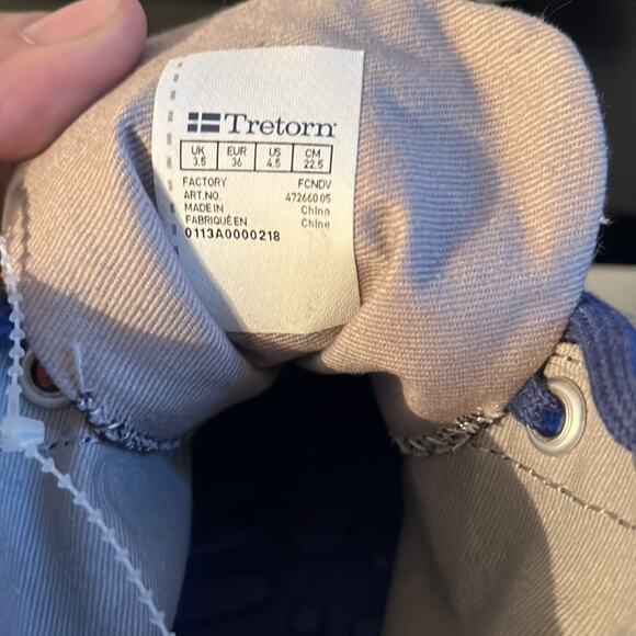 NWT Tretorn Canvas Sneakers - Picture 5 of 6